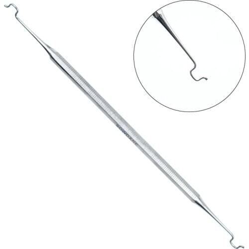 1pc Dental Orthodontic Ligature Ties Placer Placement Tool Ligation Ring Holder Elastic Chain Rubber O-Ring Brackets Dental Tool