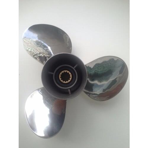 11 1/8X13 For SUZUKI 40-50HP Outboard Engine 3 Blades STAINLESS STEEL Propeller Motors Outboard Motor marine propeller