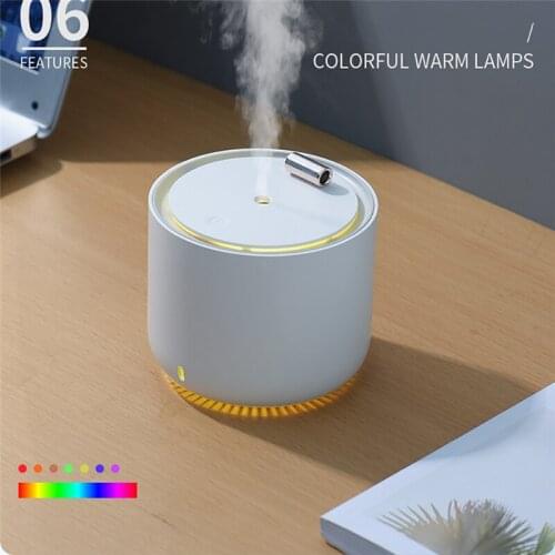 2000mah Battery Mini Humidifier Creative Car Humidifier Home Colorful Night Light Humidifier Fogger Humidifier LED Lamp