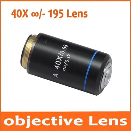 40X Infinity Biological Microscope Achromatic Plan Objective Lens Olympus Biomicroscope UIS2 infinity Optical System CX21 CX3