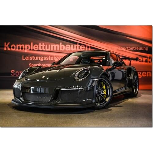 Canvas Wallpaper 911 GT3 RS Supercar Posters Wall Art Paintings Wall Picture for Living Room Decor