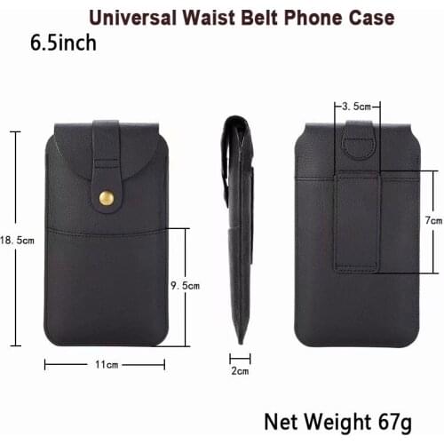 Leather Belt Case For Asus ROG Phone II ZS660KL ZS600KL,zenfone 6 2 3 3s 4 5 Max Pro (M1) go Plus AR ZTE Axon 11 Nubia Z18 Z20