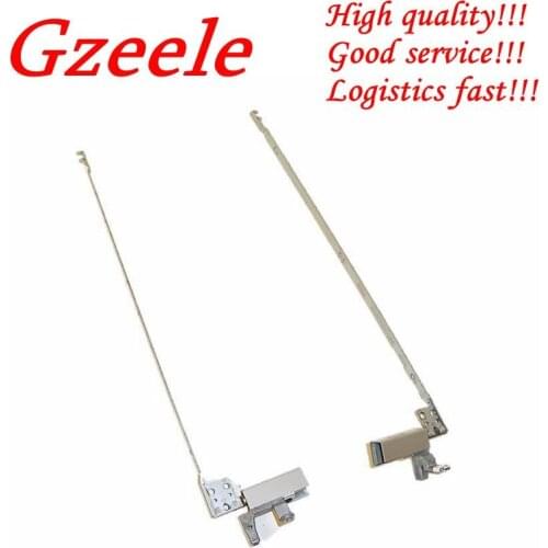 GZEELE NEW for HP EliteBook 8440P 8440W Left Right Hinge Bracket Set P/N AM07D000600 AM07D000500 Notebook LCD L+R Set Hinges