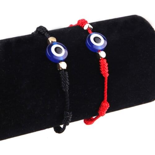 Necklace Bracelet Demon Evil Eye Rope with Blue Eye Pendant for Women Men Boys Girls Turkish Evil Eye for Protection