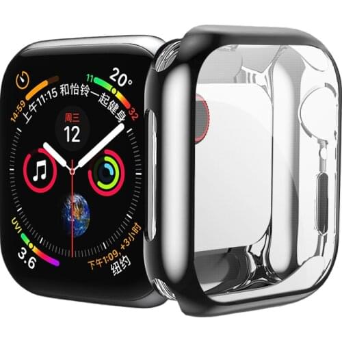 Full screen protective case for Apple watch 5 4 44mm 40mm apple watch iwatch sereies 3/2/1 42mm 38mm Cover Shockproof Shell