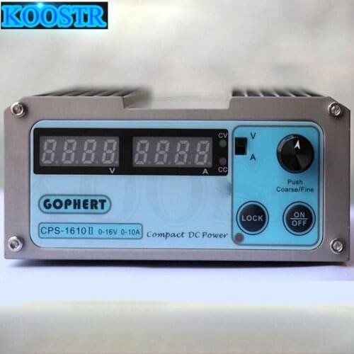 Precision Compact Digital Adjustable Switching DC Power Supply OVP/OCP/OTP 16V 10A 110V-220V 0.01V/0.01A CPS-1610