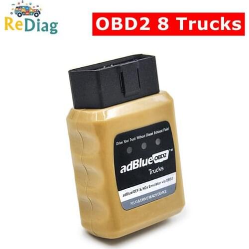 Professional AdBlue Emulator via OBD Plug&Drive Ready Device by OBD2 Trucks Adblue OBD2 For Iveco/SCANIA/DAF