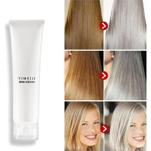 Professional Blonde Bleached Highlighted Shampoo Effective Purple Shampoo For Blonde Hair