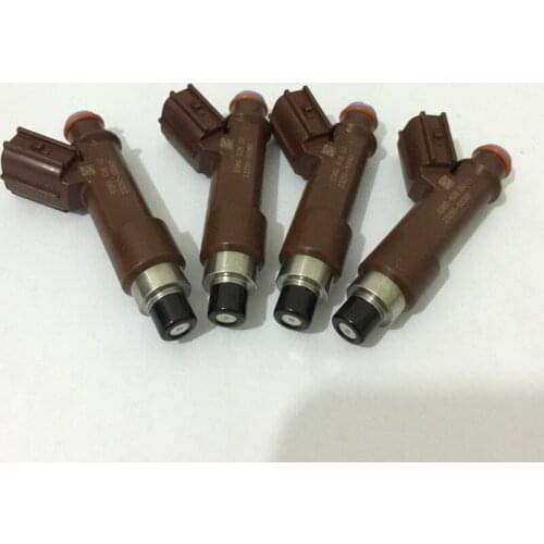 Test video enclosed set of 4 Brand new flow matched for Lexus Toyota Tundra V8 4.7 Fuel Injector 23250-50060