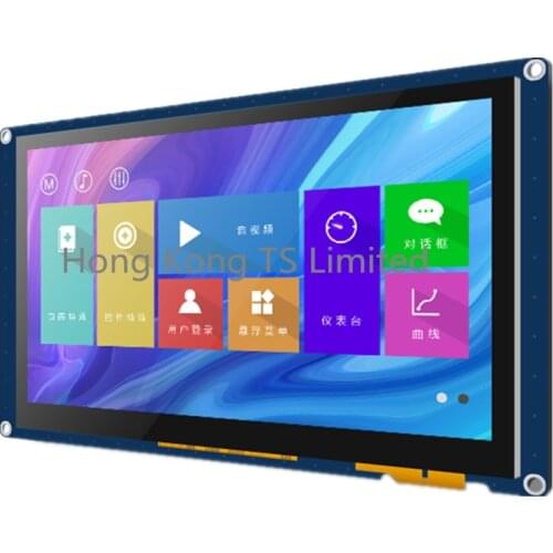X5 serials TJC8048X570_011C 7 inch capacitive screen supports audio and video animation RS232/TTL 800*480 TJC8048X570_011C_Y
