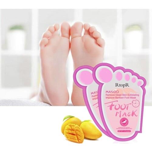1 Bag Foot Mask Dead Peeling Whitening Moisturizing Renewal and Exfoliation Pedicure Remove Dead Skin Heel Socks Peeling