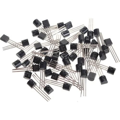 100pcs/lot 2N2222 to92 NPN transistor assorted kit 2N2222 TO-92 DIP transistor set 2n2222a power transistor 50V 0.8A