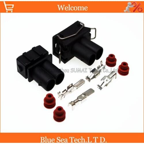 2 Pin 4.8mm male&female car connector,Auto sensor electrical plug for car ect