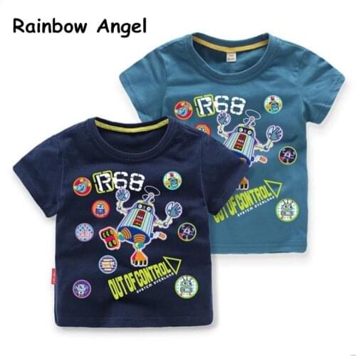 2019 High Qual Quality Kids Summer Clothing New Summer Kids Boys T Shirt Kid Boy Casual Sport T-shirt 2-7Y Shirts