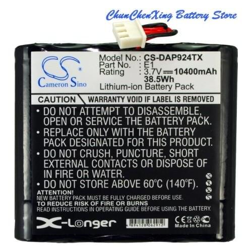 Cameron Sino 10400mAh Battery E1 for Pure Evoke 1S,Evoke 2S,Evoke Flow,Evoke Mio,EVOKE-1S,Evoke-2S,EvokeE-1S, One Flow, VL-60924