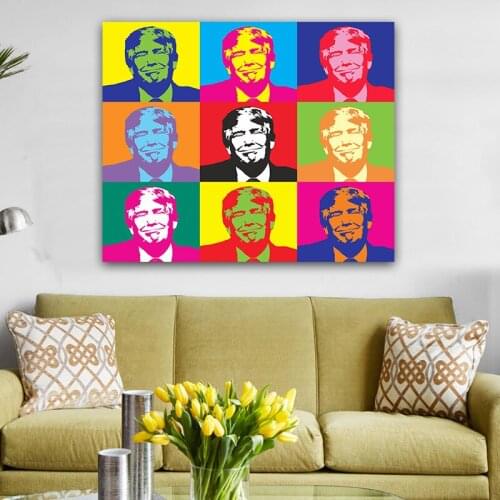 American Donald Trump Poster Modern Home Wall Decor Canvas Picture Poster Print Painting On Canvas For Living Room