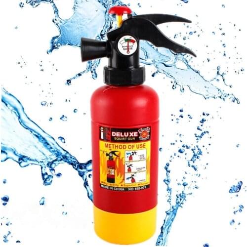 Kids Outdoor Backyard/Summer Swimming Pool Novelty Extinguisher Shape Water Toy G2AE