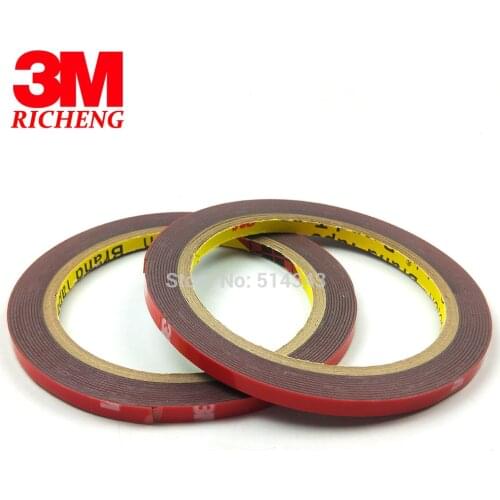 Double Sided Adhesive 3M Tape For Car 4229P, Gray Foam Tape 5MM x 3M, 1pcs/Lot