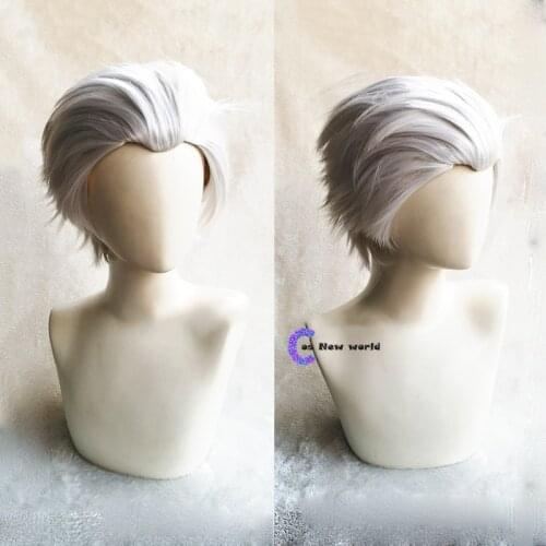 Haikyuu!! Bokuto Koutarou Men Short High temperature fiber Hair Cosplay Costume Wig Cosplay Free WIGCAP