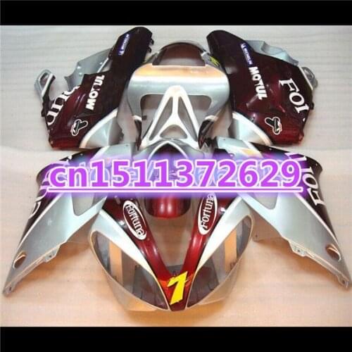 Red white YZF R1 00 01 Hot sales For (Dor) YZFR1 2000 2001 YZF1000 2000 2001 R1 YZF1000 2000-2001 ABS Fairing Set Plastic Kit