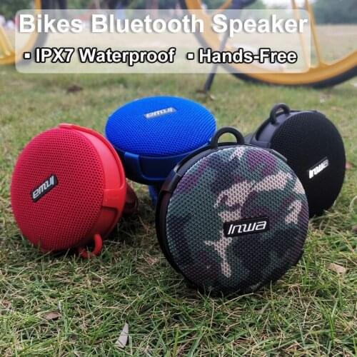 Powerful Outdoor Bicycle Bluetooth Speaker Portable Bikes Column Waterproof Soundbar Acoustics Sound Boombox Woofer Hands Free