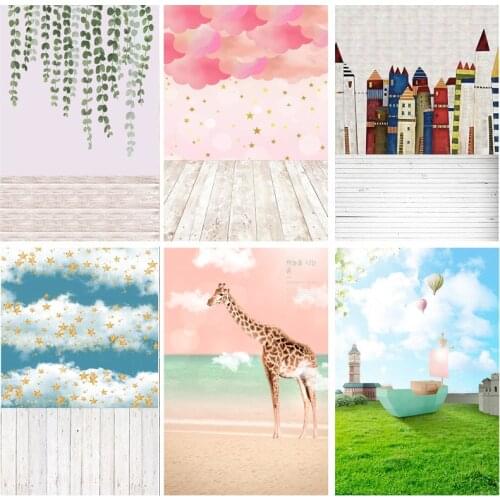 Cartoons Children Birthday Photography Backdrops Newborn Baby Portrait Photo Background Studio Photocalls Props 21514 AF-58