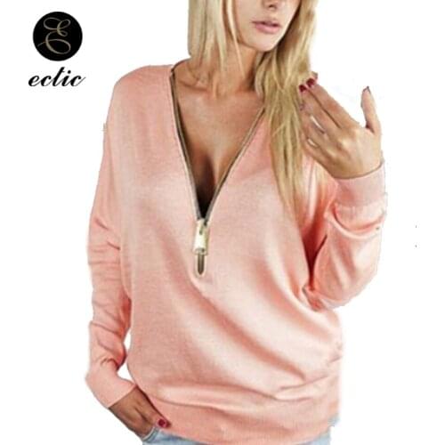 Half Zip V Neck Sweatshirts Poleron Mujer 2021 Plus Size Plain Hoodies Women 5xl Sexy Autumn Long Sleeve Hoodies Solid Color Zip