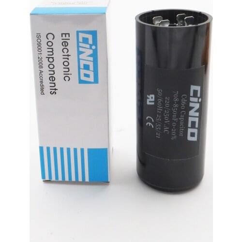 708-850MFD 220V 250V 275V CD60 Motor Start Capacitors RV Motor Starting 708-850 mf uf Compressor HVAC Electrolytic 220VAC 250VAC