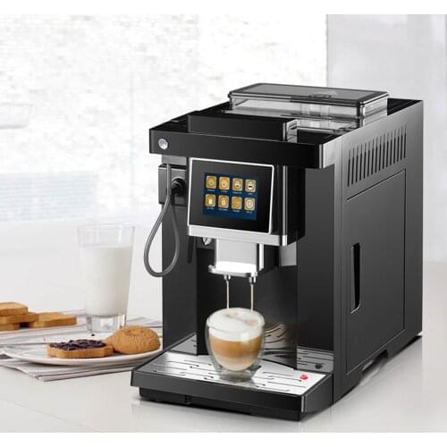 Touch Screen Smart One-Button Fancy Coffee Machine Home Automatic Italian Grinder Small Sweet Taste Under Soy Flour Dual Purpose