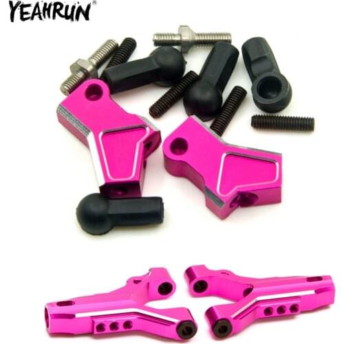 YEAHRUN 1:10 Scale Aluminum Front Rear Shock Tower for 1/10 RC Drift Car Sakura D4