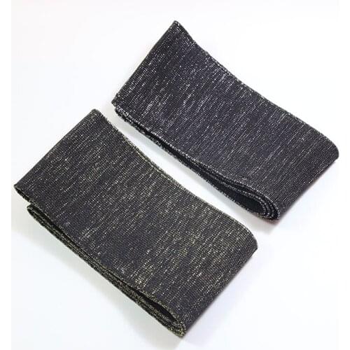 Gold and silver elastic band75MM Elastic Ribbon Clothing Bags Trousers Elastic Rubber7.5CM DIY Sewing Accessories rubber band