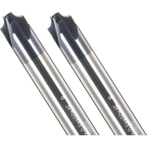 1pcs R1.5 R2 R2.5 R3 R4 R5 50L 60L 75L HRC55 4flutes inside concave Radius end mil corner down side milling cutters countersink