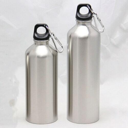 500ML 750ML Aluminum Sports Water Bottles Leak Proof Cap Gym Canteen Tumbler Flask Travel Climbing Hiking Bottles New