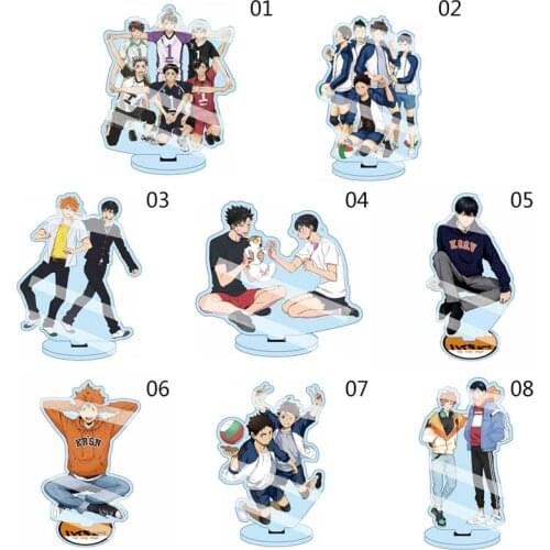 Anime Haikyuu Acrylic Vinyl Figure Action Figure Collectible Figure Desktop Decoration Collection Model Toy Gifts