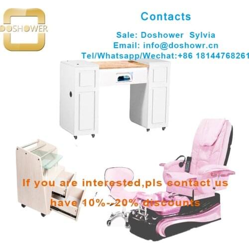 DS salon furniture foot spa massage electric pedicure chair on sale