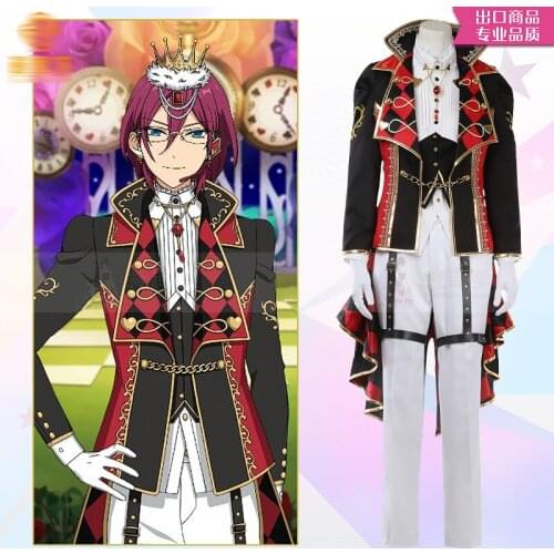Anime Ensemble Stars Cos Saegusa Ibara for Eden Wonder Game uniform Cosplay Costume customize I
