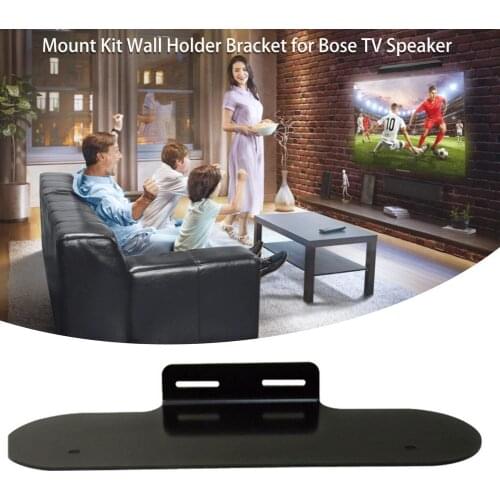 Wall Mount Holder For Bose TV Speaker Space Saving Bracket Assistants Max Stand Wall Mounts Storage Speaker Accessories HOT SALE