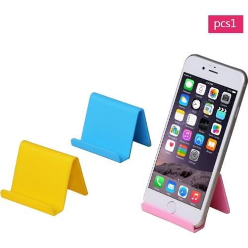 Mini Candy Mobile Phone Accessories Portable Desktop Stand Table Cell Phone Holder Universal For IPhone Samsung Xiaomi Huawei