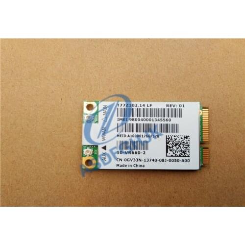 NEW Original Gobi2000 Mobile Broadband Wireless 3G WWAN Network Card For Dell 5620 GV33N 0GV33N 100% Test ok
