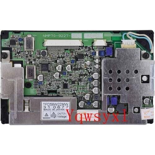 Original Used 5.8" LCD TFD58W22MW TFD58W23MW LCD monitor NMP70-9227 for car CD navigation GPS audio radio Repair and replace