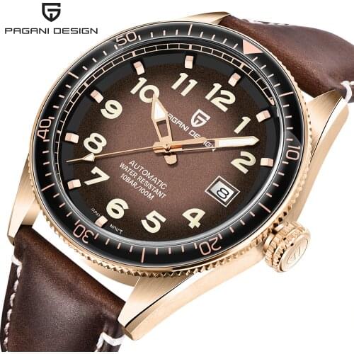 PAGANI Design 2020 Brand Men Watches Automatic Stainless Steel Waterproof Watch Men Luxury Business Sport Mechanical Wristwatch