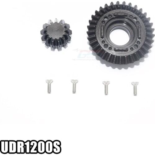 Harden steel #45 front/rear differential gear/pinion gearfor 1/7 TRX UNLIMITED DESERT RACER UDR parts