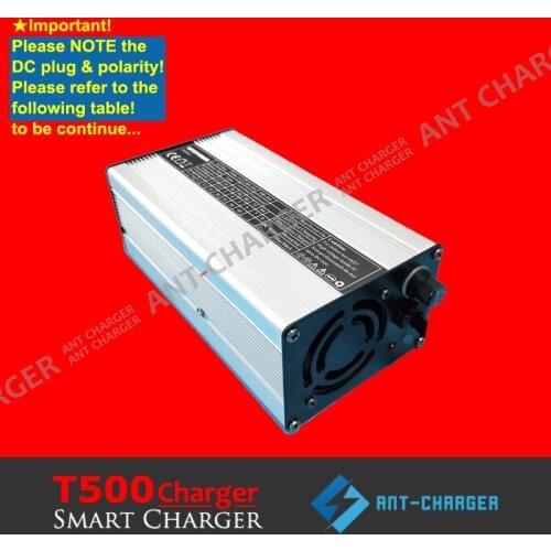 With Display Custom B500 24V 15A 36V 10A 48V 8A 60V 6A 72V 5A Scrubber Sweeper Wheelchair Charger for AGM GEL Lead Acid Battery