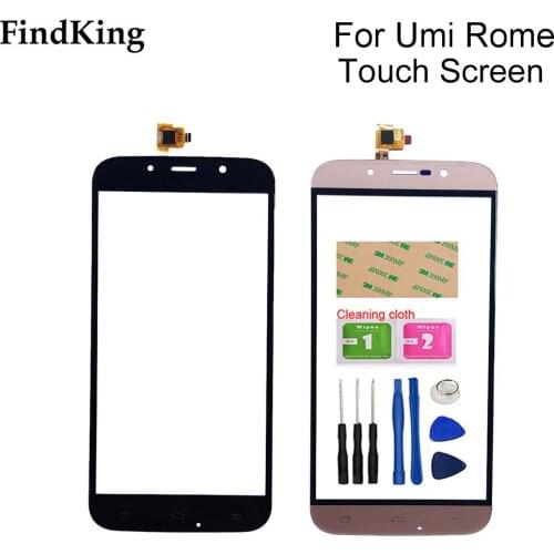 5.5inch Touch Screen Glass For UMI ROME UMI ROME X Touch Screen Touch Digitizer Panel Front Glass Tools Adhesive