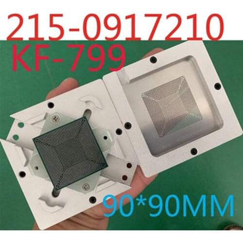 BGA Stencil And Reballing Kit Station For 215-0917210 Direct Heating 80*80 90*90 Reballing Stencils Template