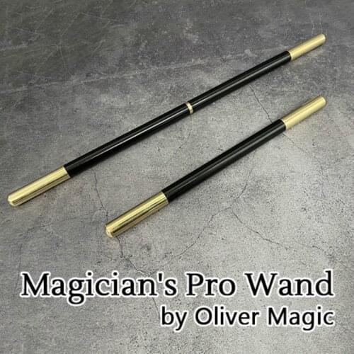 Magicians Pro Wand Multifunction Magic Stick Magician Wand with Copper Head Stage Magic Tricks Magic Accessories Funny