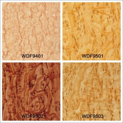 WW024 Decorative Material 1x50m cork wood water transfer printing pattern water transfer printing film