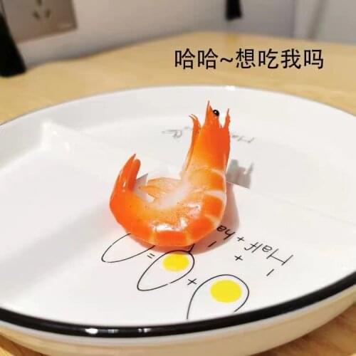 Simulation Prawn Hairpins Funny Exaggerated Seafood Food Hair Clips for Female Fashion Girls Child Little Hair Jewelry Mujer New