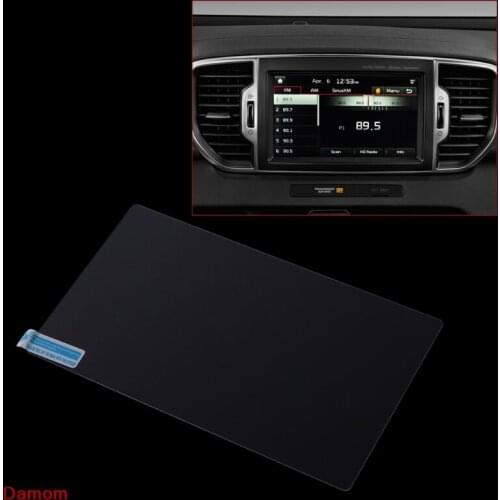 Car Navigation Tempered Glass Screen Protector Steel For Kia Sportage QL
