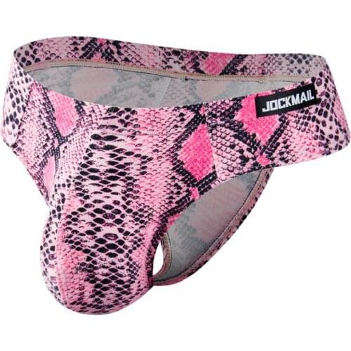 Leopard Print Boys Bikini Sexy Briefs Low Waist Fashion Show Shorts Sissy Underwear Pink Panther Underclothes